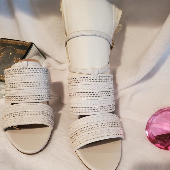 BCBGeneration Karli Sandal in CHALK COLOR - Picture 4 of 11